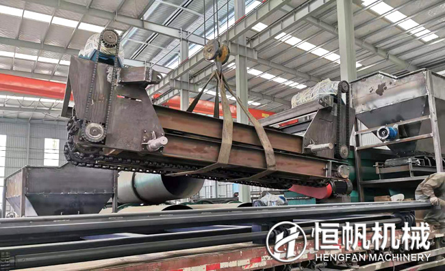 喜迎新年開門紅鄭州恒帆整套有機肥設(shè)備發(fā)送至湖南張家界(圖3) 湖南皮帶機